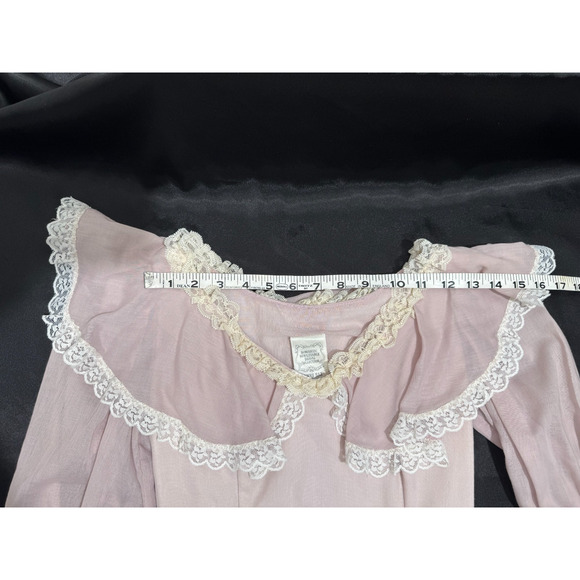 Vtg Gunne Sax Jessica McClintock Romantic Renaissance Bridesmaid Dress Sz 3 - Picture 9 of 13